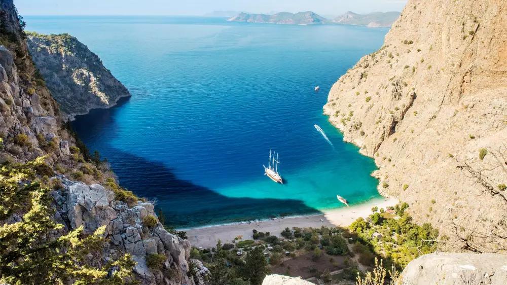 Natural Wonder Paradise Formed From Water of Aegean and Air of the Mediterranean Sea: Muğla